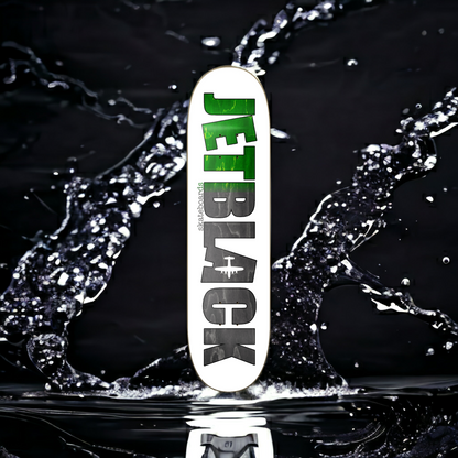 JetBlack - Team Board - "FADED LOGO" - Green